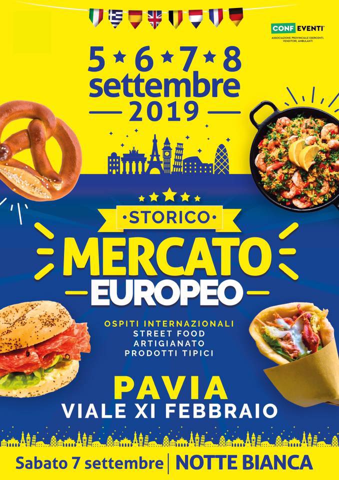 PAVIA: Storico mercato europeo 2019