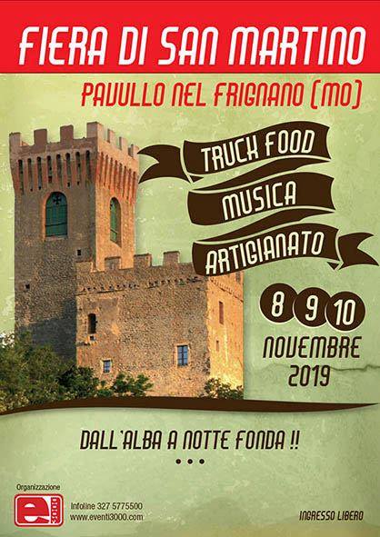 PAVULLO NEL FRIGNANO (MO): Festa di San Martino 2019