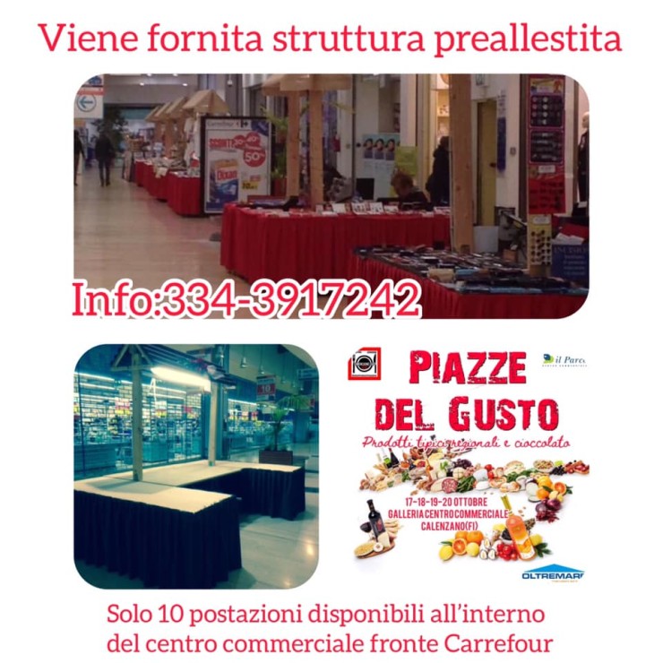 CALENZANO (FI): Piazze del Gusto 2019