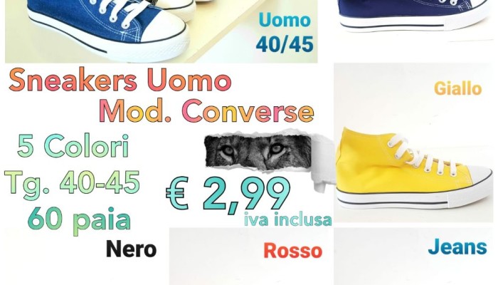 Sneakers Modello Converse Uomo 2020 AZSTOCK (5)