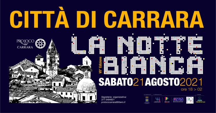 CARRARA (MS): Notte Bianca 2021