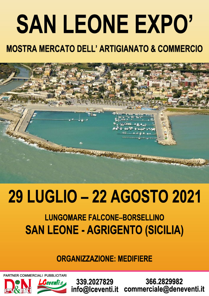 AGRIGENTO (AG): San Leone Expò 2021 a San Leone