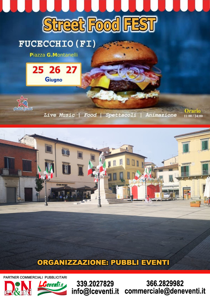 FUCECCHIO (FI): Street Food Fest 2021