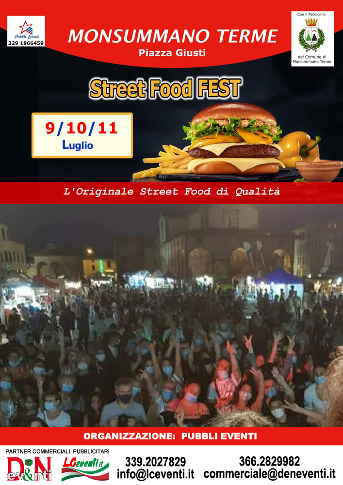 MONSUMMANO TERME (PT): Street Food Fest 2021