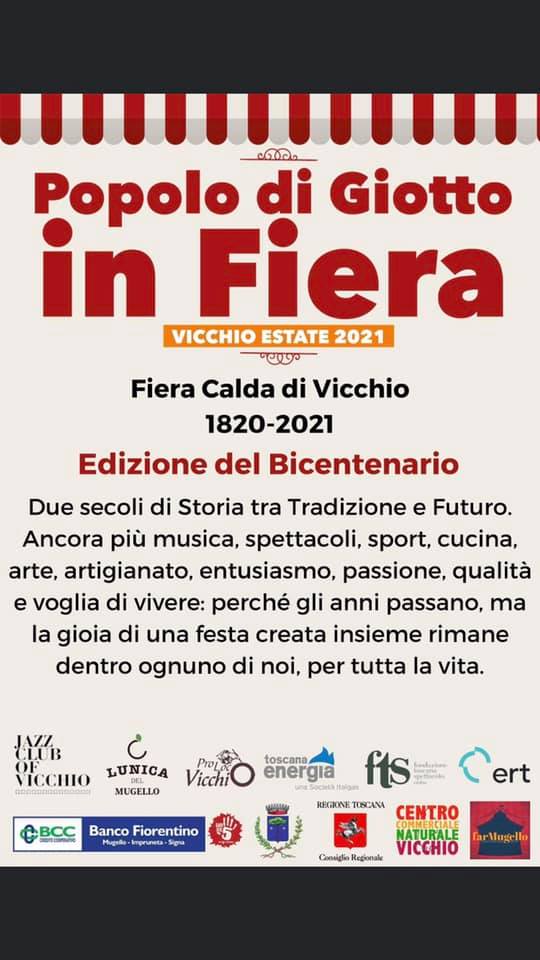 VICCHIO (FI): Fiera Calda di Vicchio 2021 - edizione del bicentenario