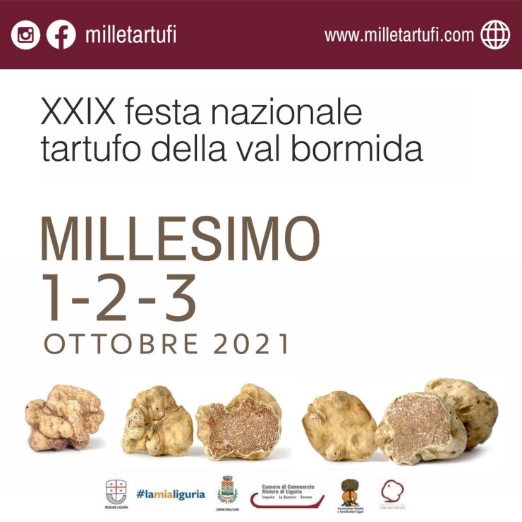 MILLESIMO (SV): Festa nazionale Tartufo della Val Bormida 2021