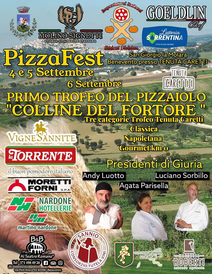 SAN GIORGIO LA MOLARA (BN): Pizza Fest 2021 - 1° Trofeo del Pizzaiolo