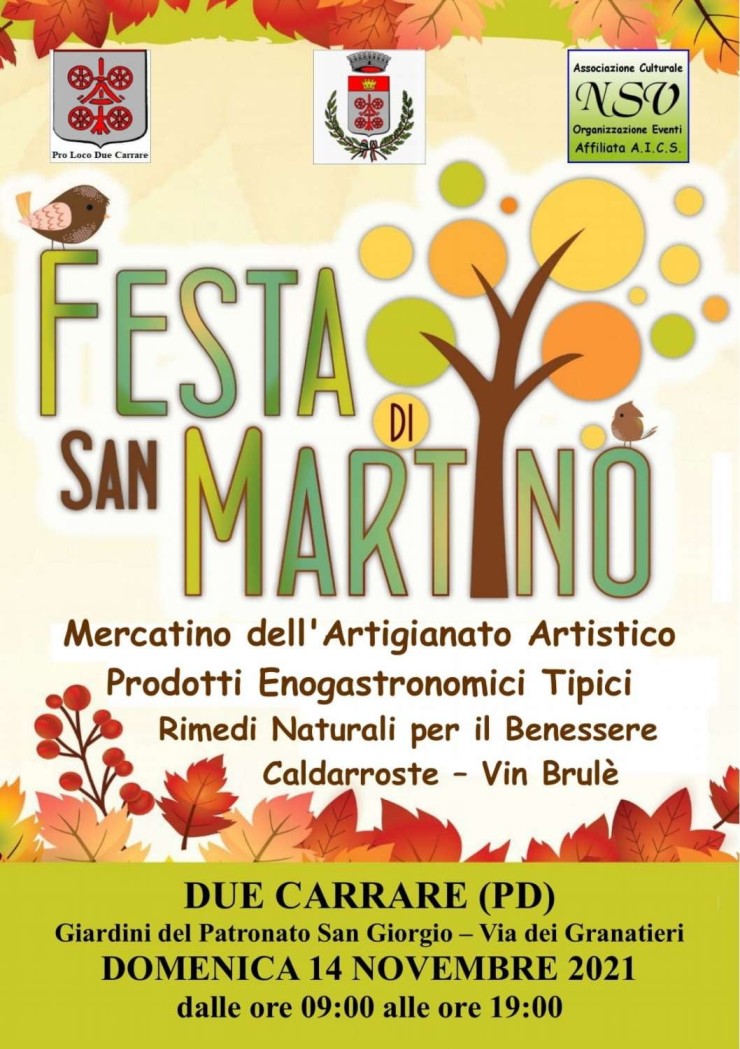 DUE CARRARE (PD): Festa di San Martino 2021