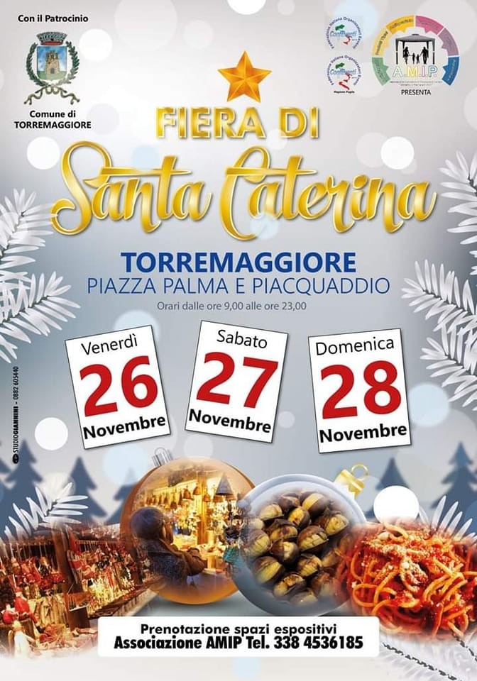 TORREMAGGIORE (FG): Fiera di Santa Caterina 2021