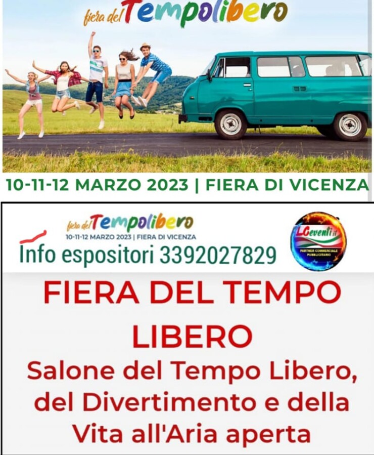 VICENZA: Fiera del tempo libero 2023