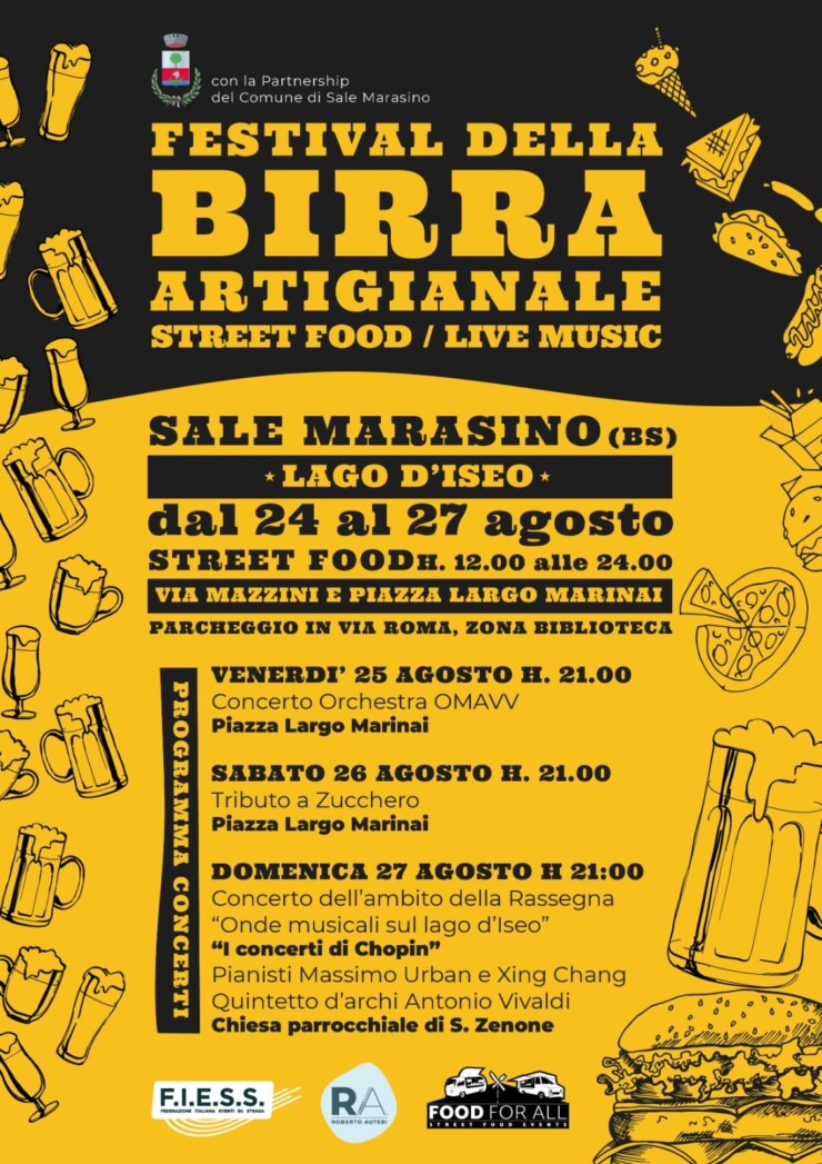 SALE MARASINO (BS): Festival della Birra Artigianale 2023
