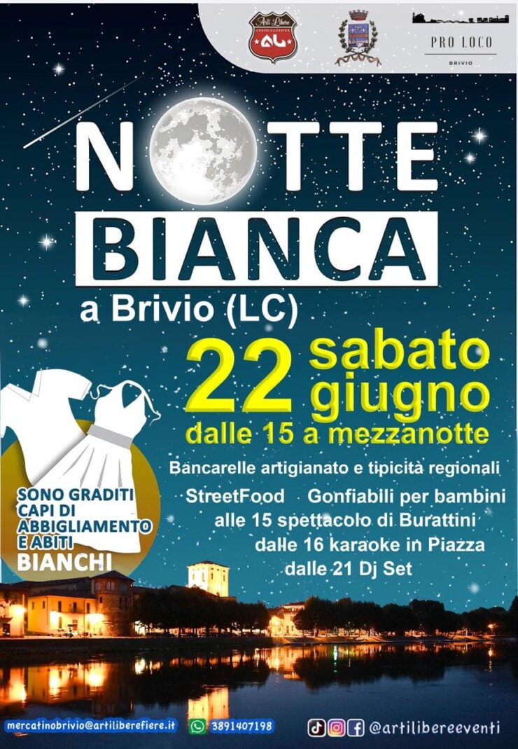 BRIVIO (LC): Notte Bianca 2024