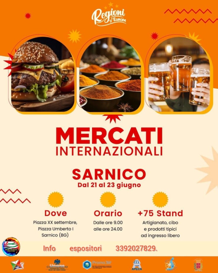 SARNICO (BG): Mercati Internazionali 2024