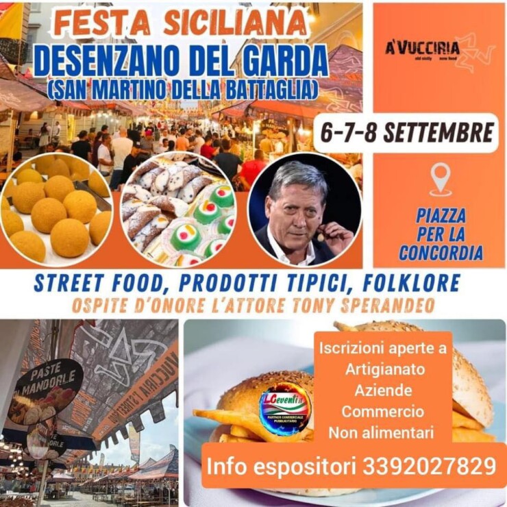 DESENZANO SUL GARDA (BS): Festa Siciliana 2024