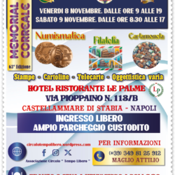 Locandina A3 Memorial Correale novembre 2024