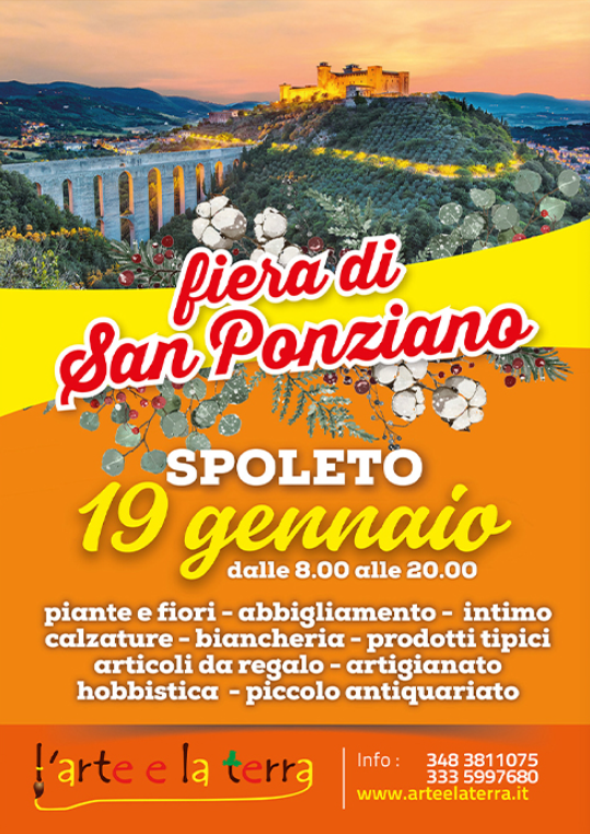 SPOLETO (PG): Fiera di San Ponziano 2025